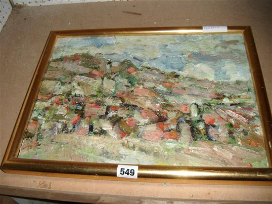 Tom Walker pastel landscape(-)